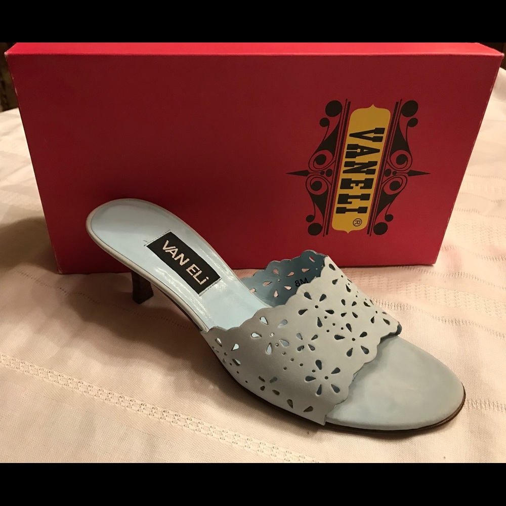 Van Eli periwinkle slides